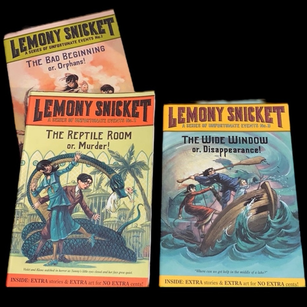 SALE!!! Lemony Snicket NWOT books 1 2 3.  3
